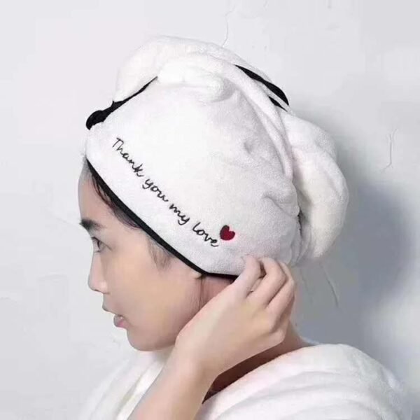 Hair Dry Towel Cap - Image 5
