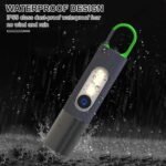 USB Rechargeable Multifunctional LED Flashlight Waterproof - Image 3