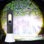 USB Rechargeable Multifunctional LED Flashlight Waterproof - Image 4