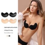 Mango Shape Silicone Sticky Bra Cup