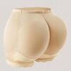 Beige side padded shapewear designed for hip and butt enhancement.